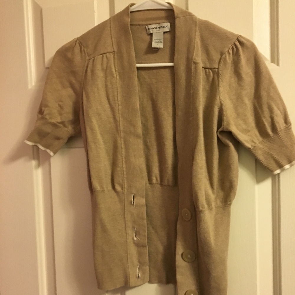 Tan Cardigan